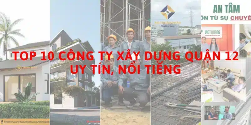 ĐỘI NGŨ SỬA CHỮA NHÀ CHUYÊN NGHIỆP TẠI QUẬN 12