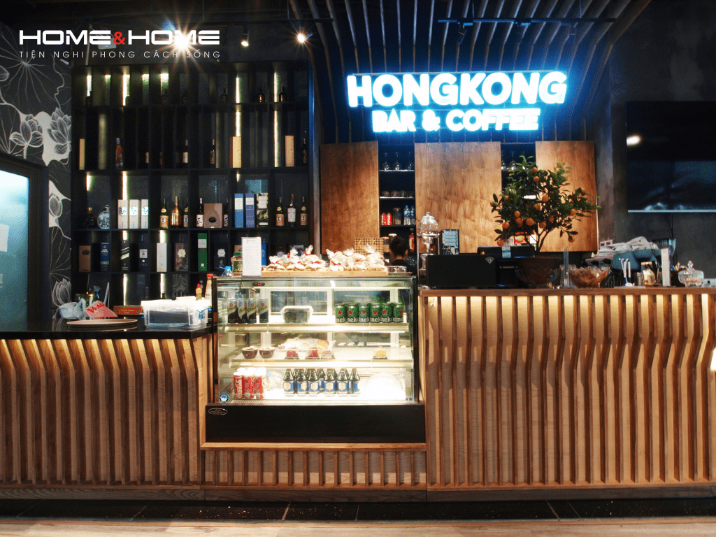 Thi công nội thất quán cà phê Hong Kong Bar Coffee - Home&Home