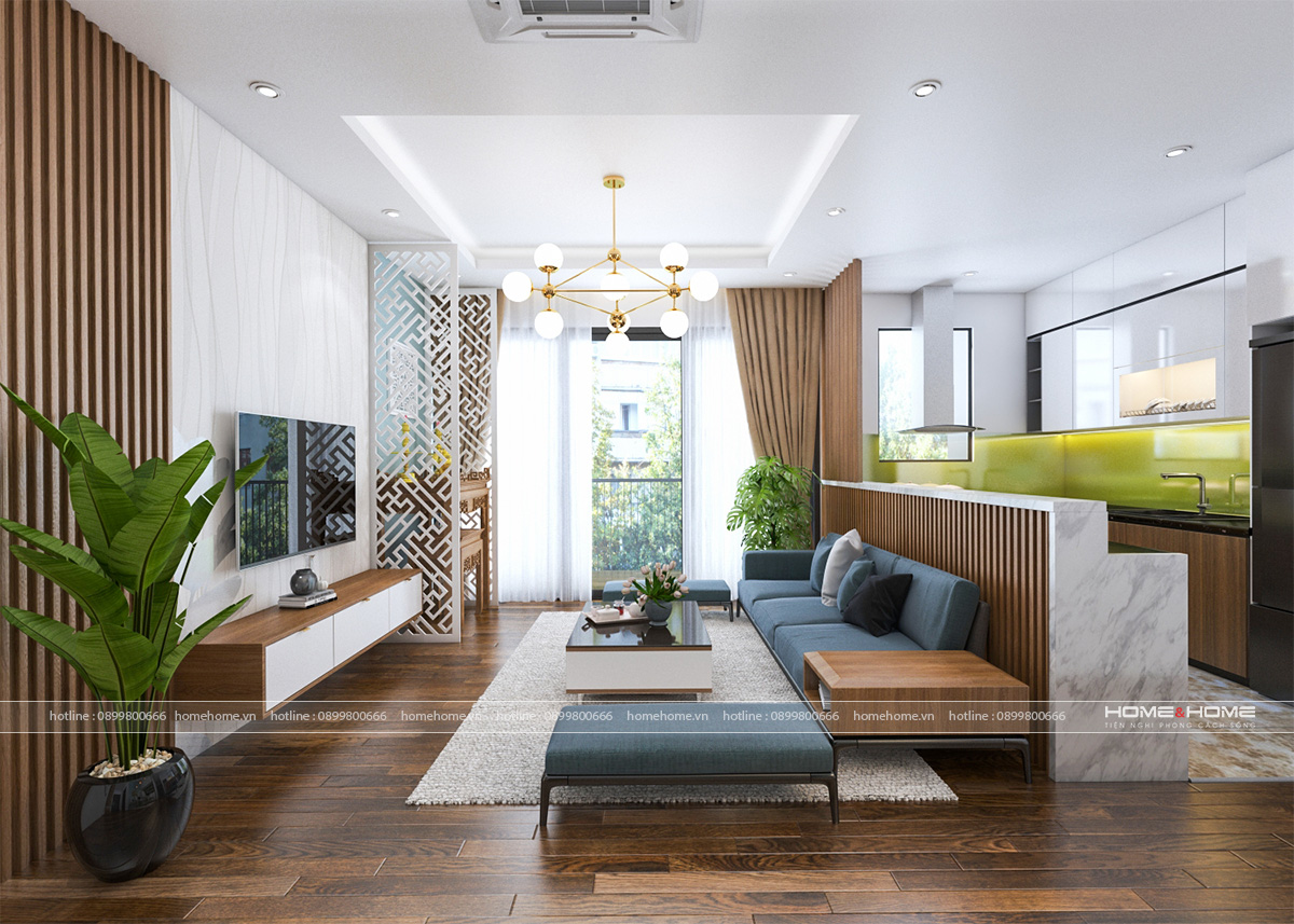 Thiết kế nội thất chung cư Green Pearl - Công ty Nội thất Home&Home