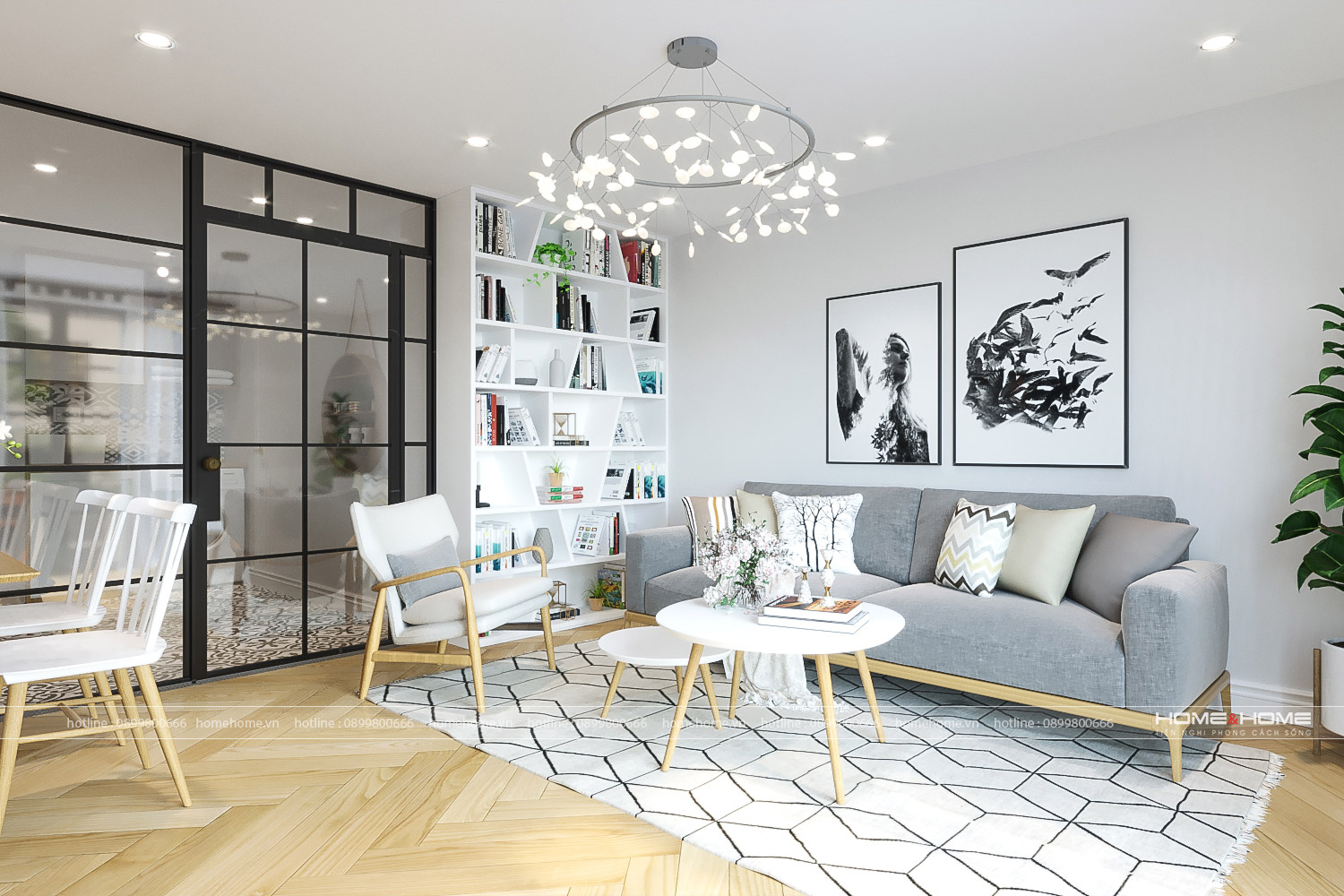 Nếu bạn đang tìm kiếm một phong cách thiết kế nội thất đơn giản, tinh tế và hiện đại thì Scandinavian là sự lựa chọn hoàn hảo. Kết hợp giữa chất liệu tự nhiên và màu sắc nhã nhặn, thiết kế này sẽ mang đến cho ngôi nhà của bạn một không gian đầy tinh thần Bắc Âu.